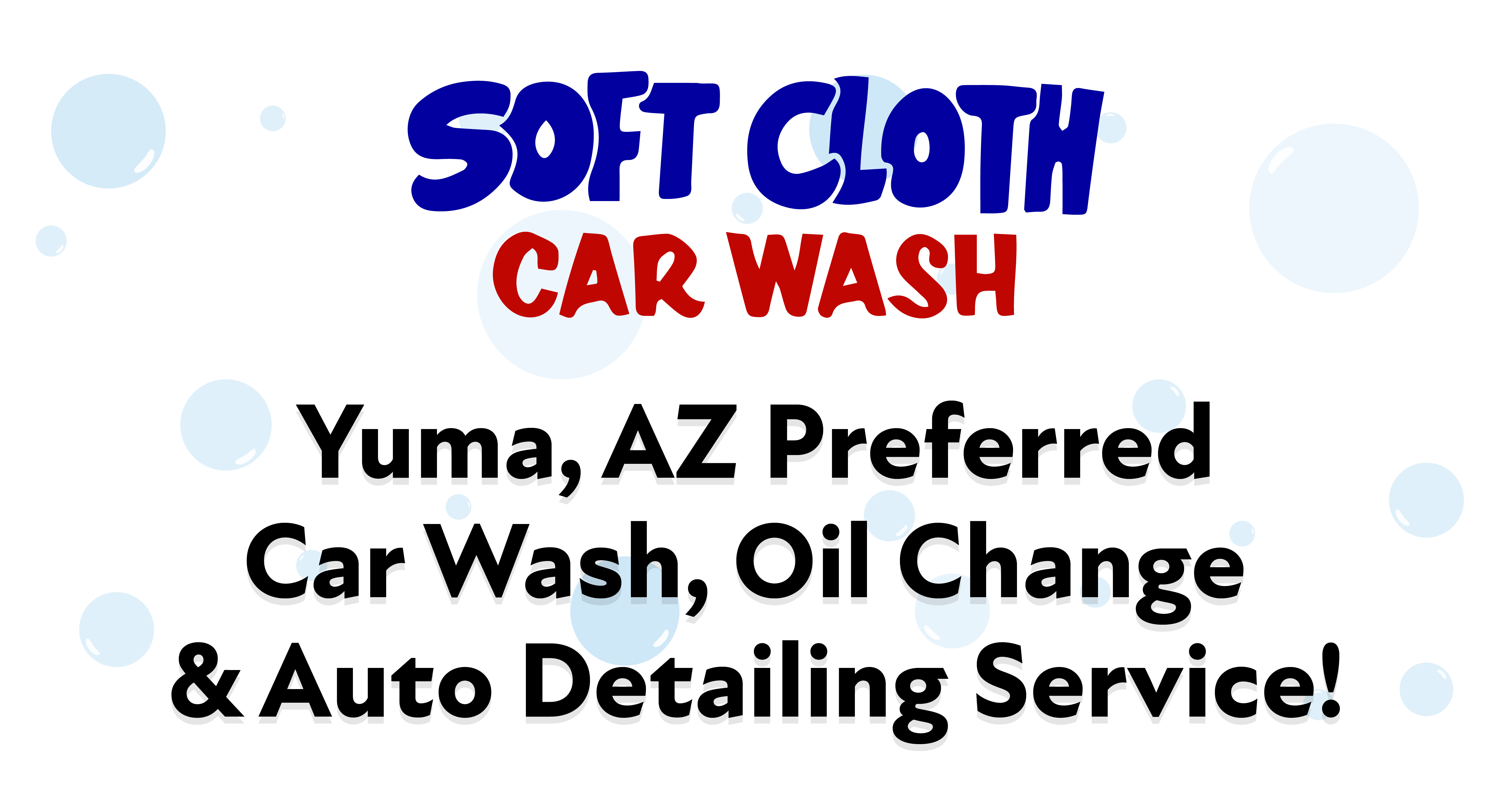 Car Wash - Soft Cloth Car Wash in Yuma and Jiffy Lube Yuma Oil Change